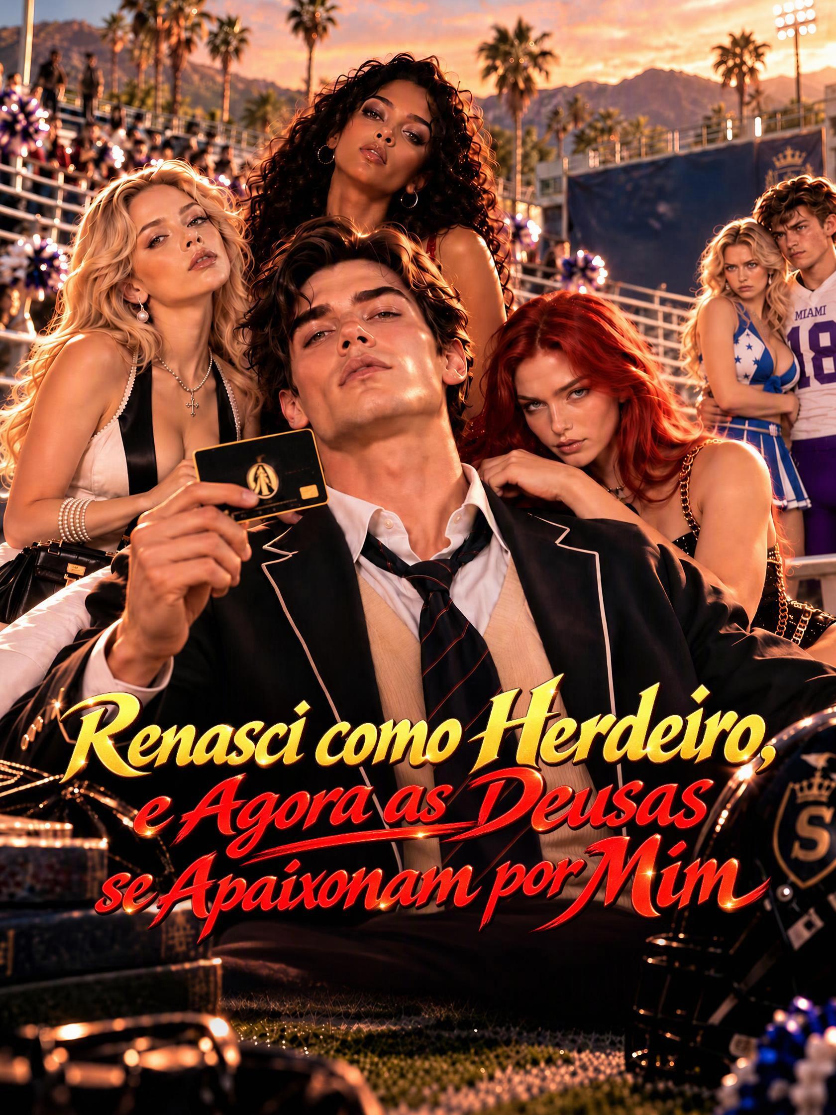 Renasci como Herdeiro, e Agora as Deusas se Apaixonam por Mim