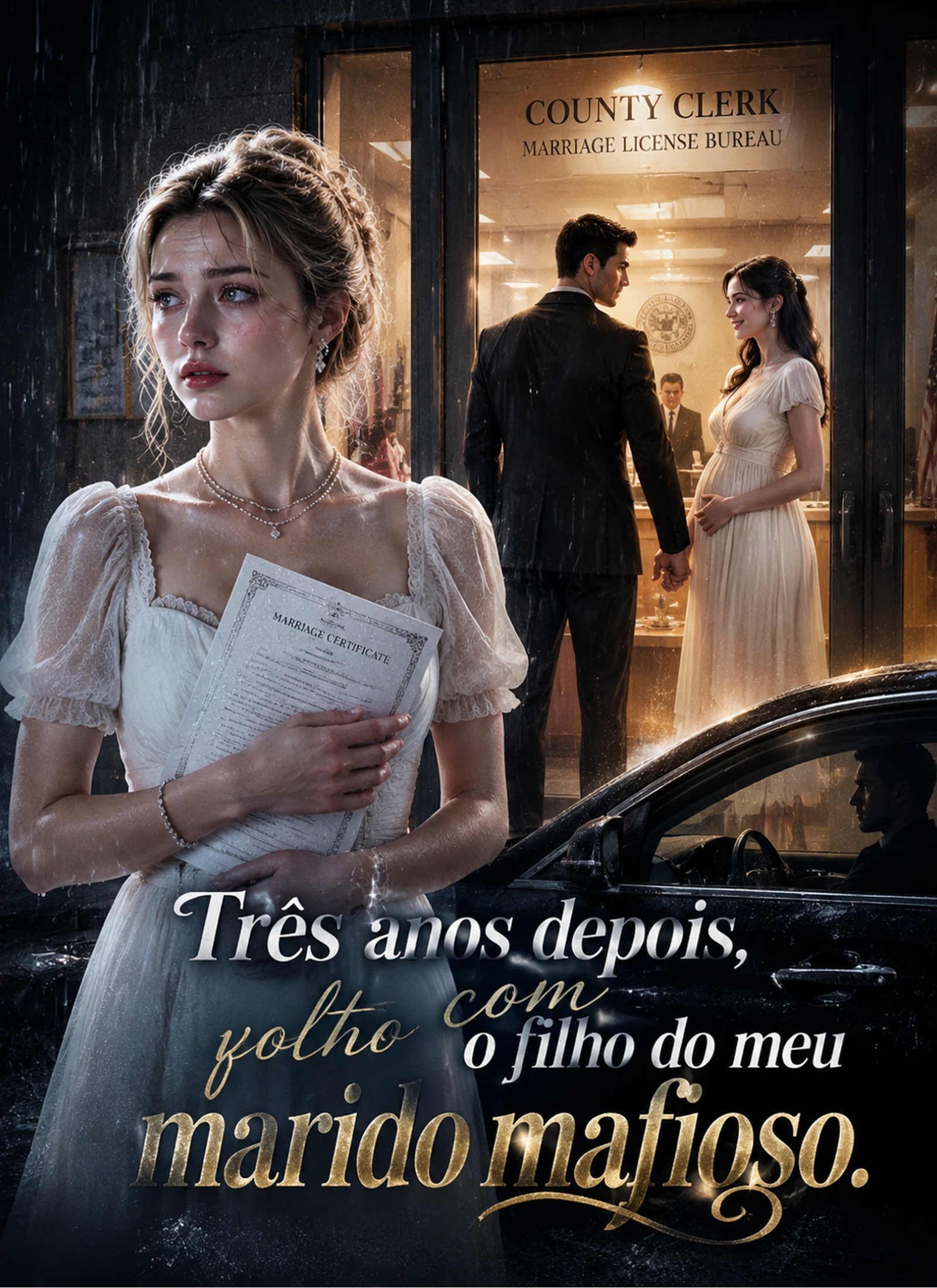 Três anos depois, volto com o filho do meu marido mafioso.