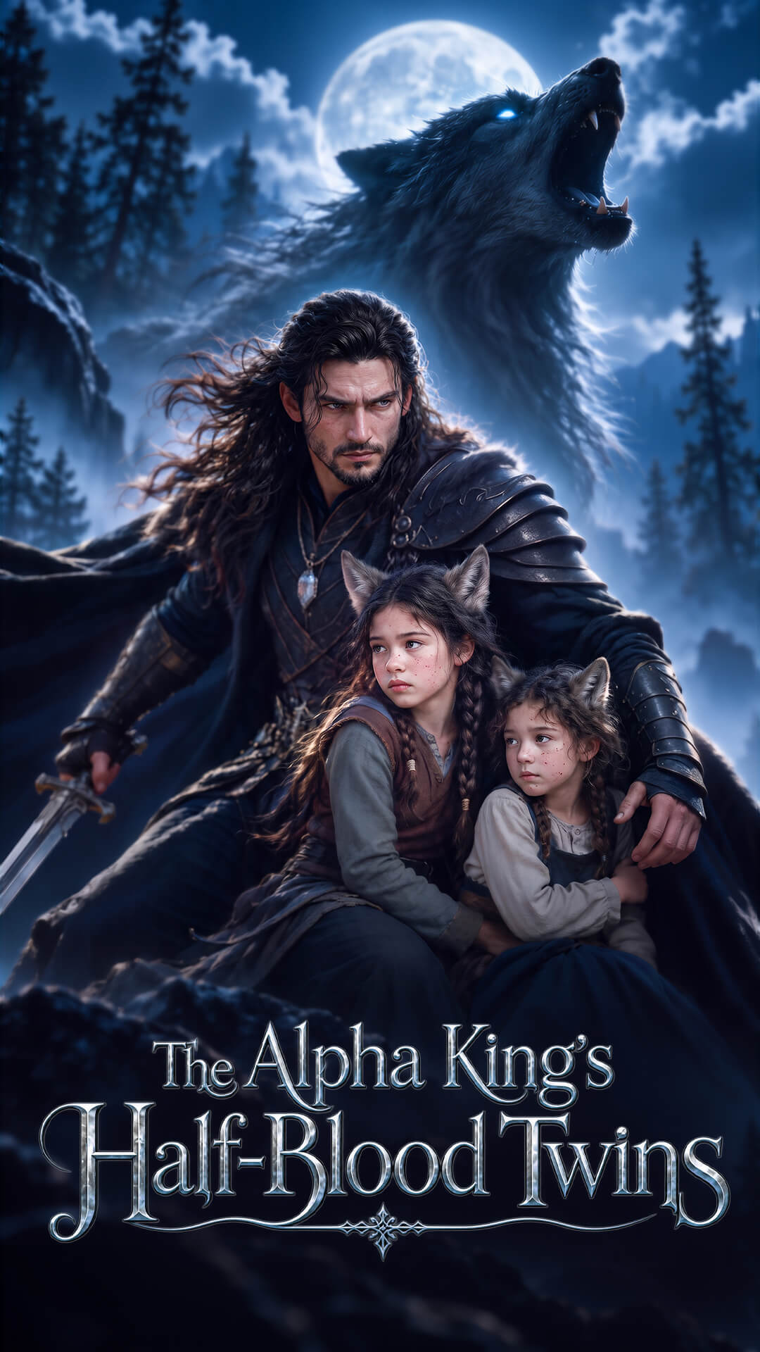 The Alpha King's Half-Blood Twins