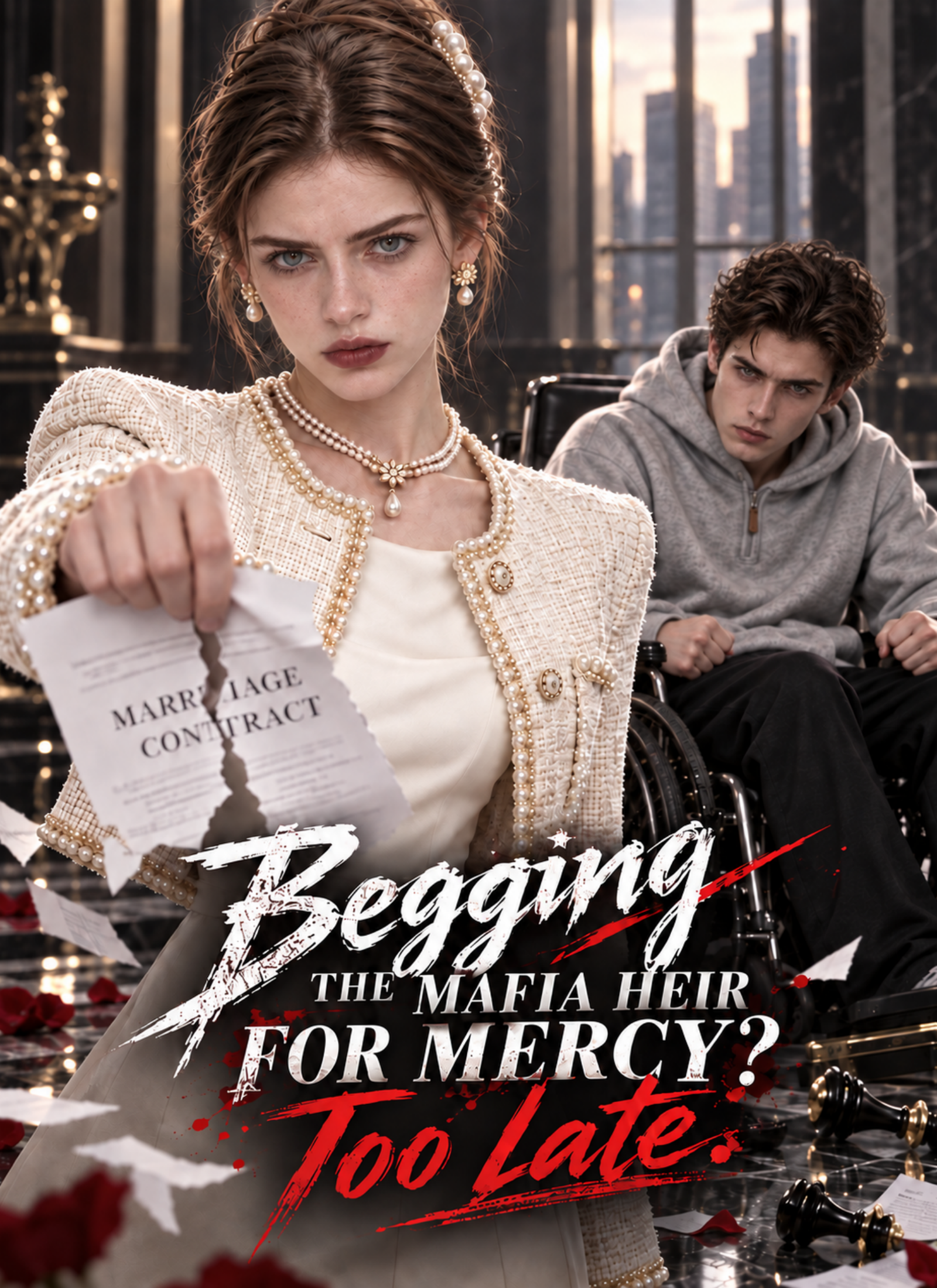 Begging the mafia heir for mercy? Too late
