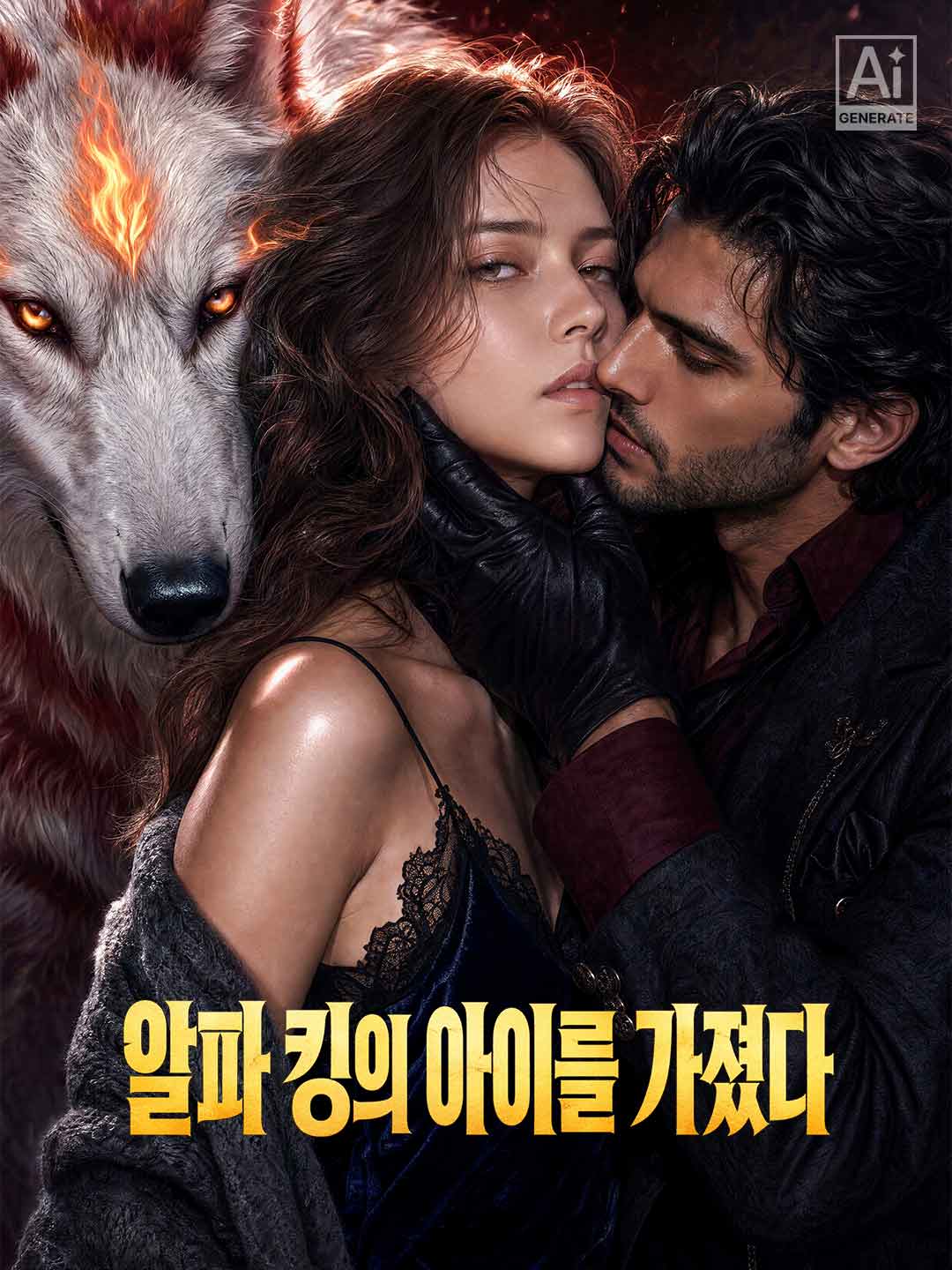알파 킹의 아이를 가졌다