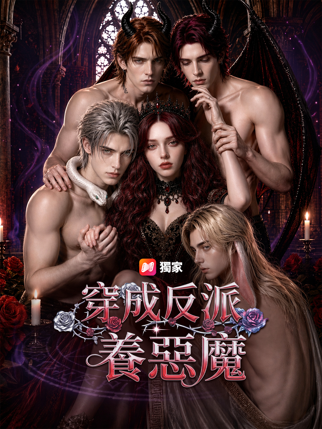 穿成反派養惡魔