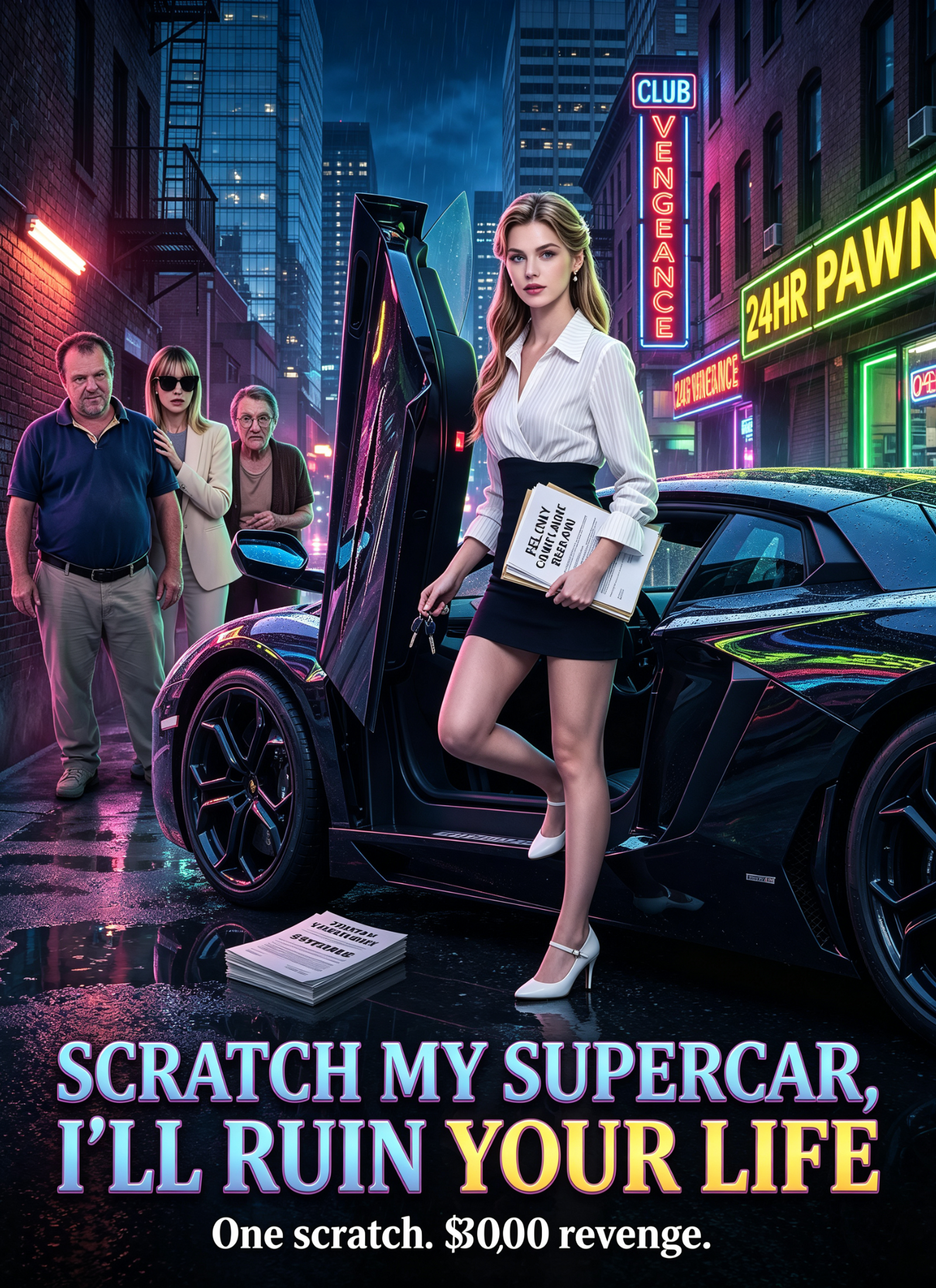 Scratch My Supercar, I'll Ruin Your Life