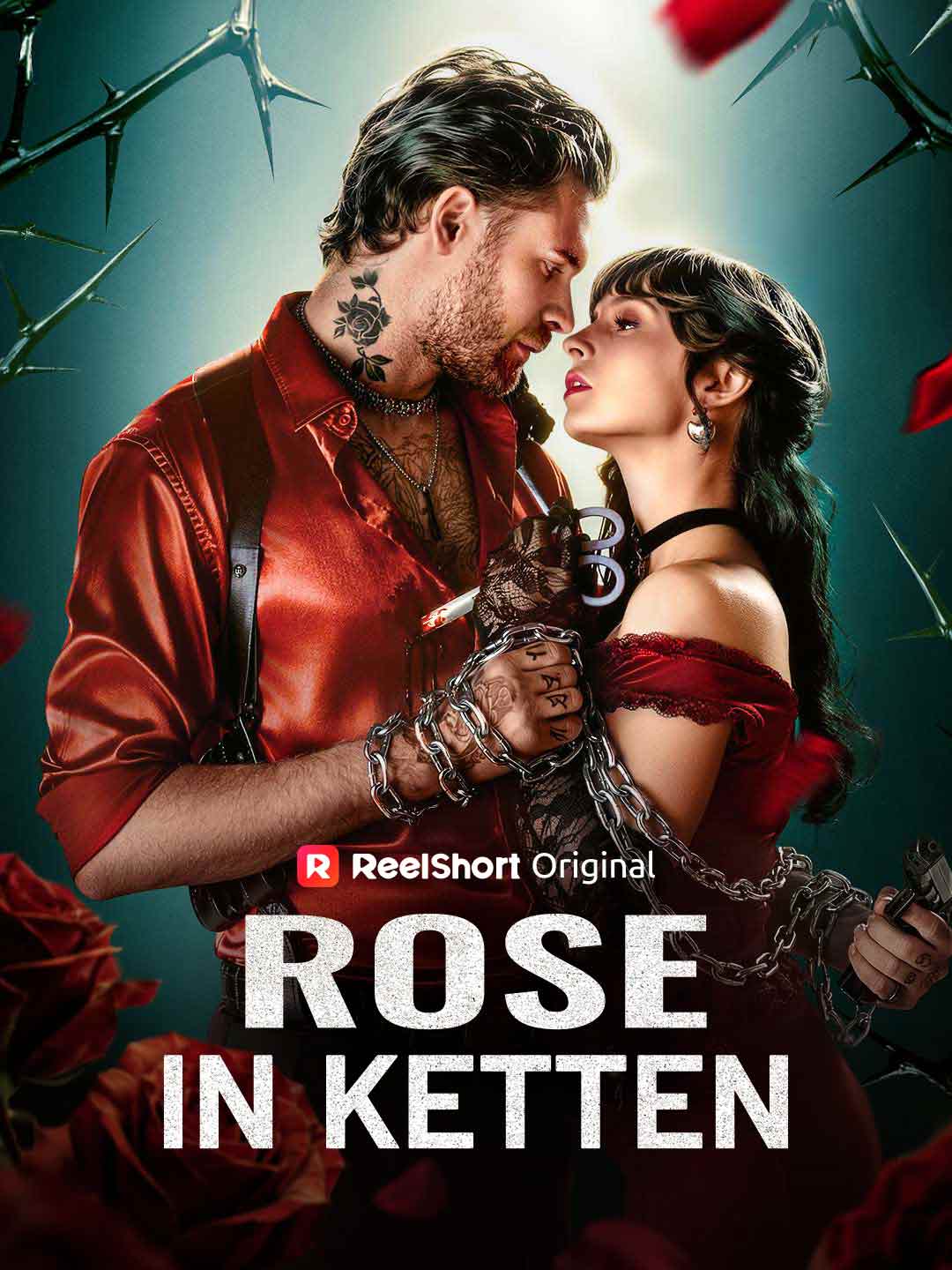 Rose in Ketten