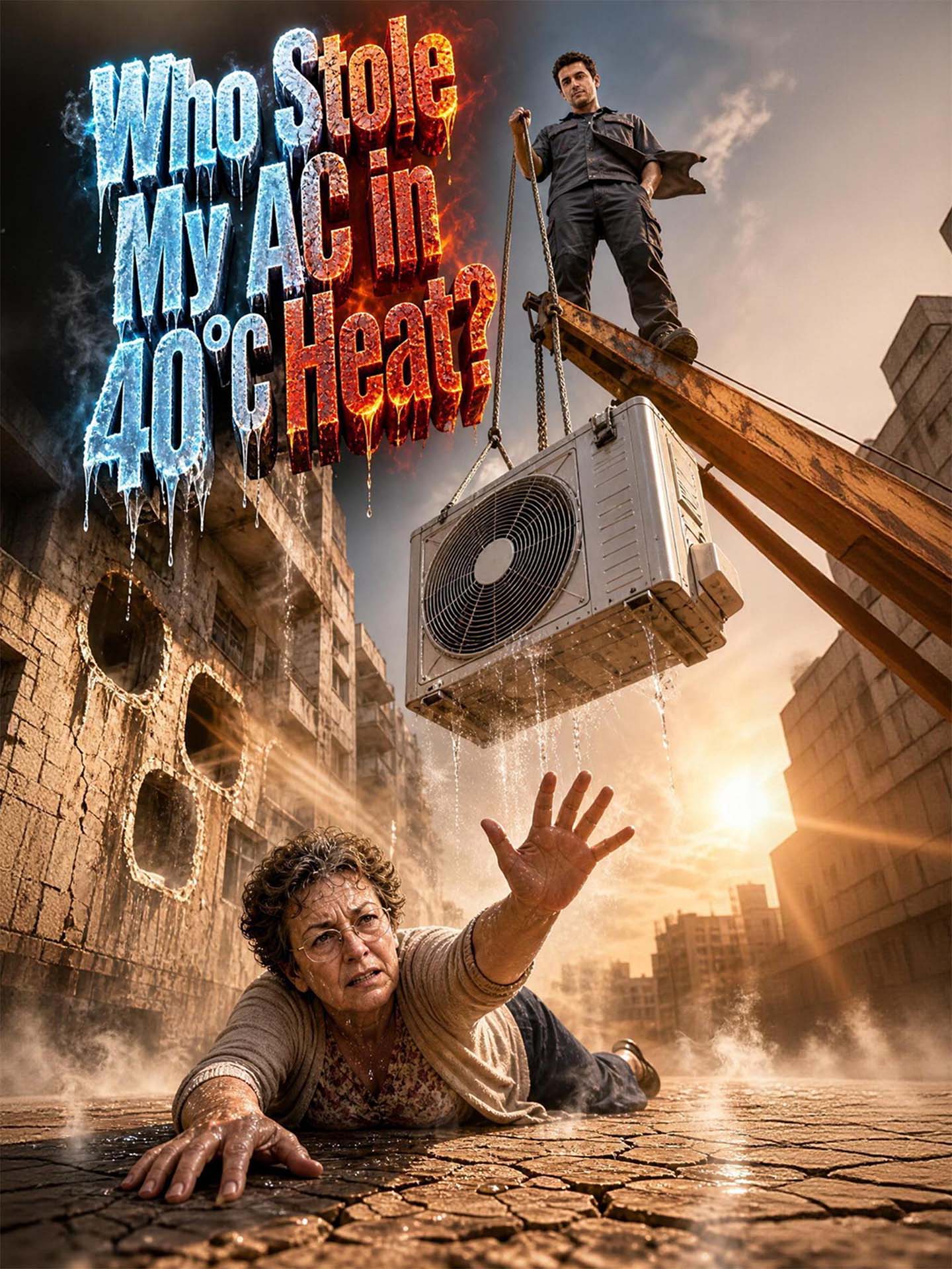 Who Stole My AC in 40°C Heat?