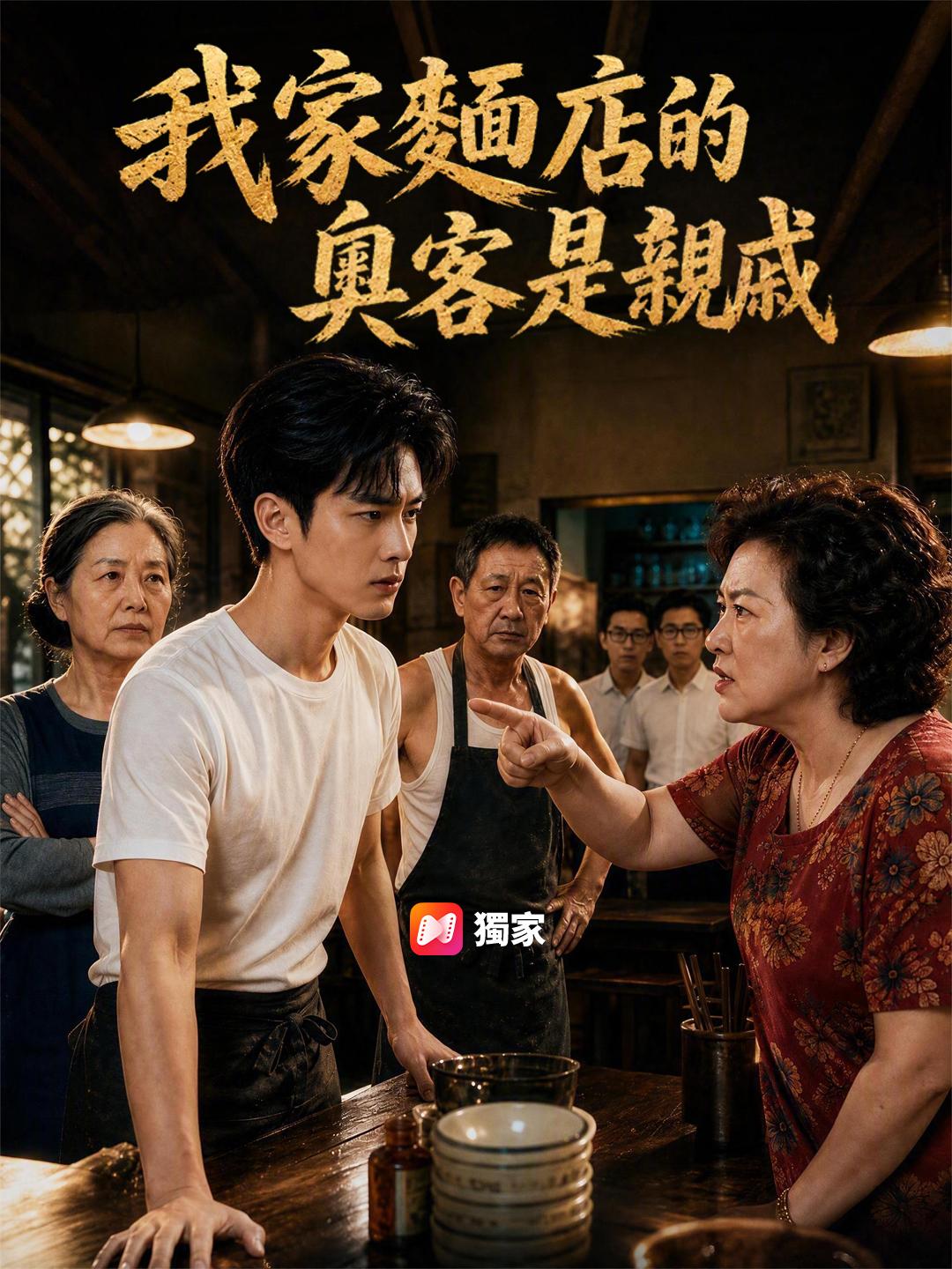 我家麵店的奧客是親戚