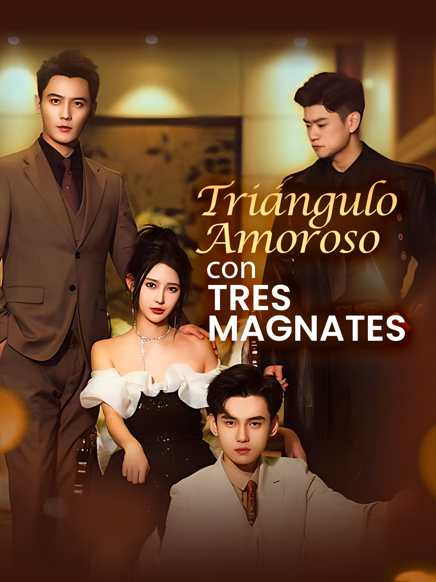 Triángulo amoroso con tres magnates