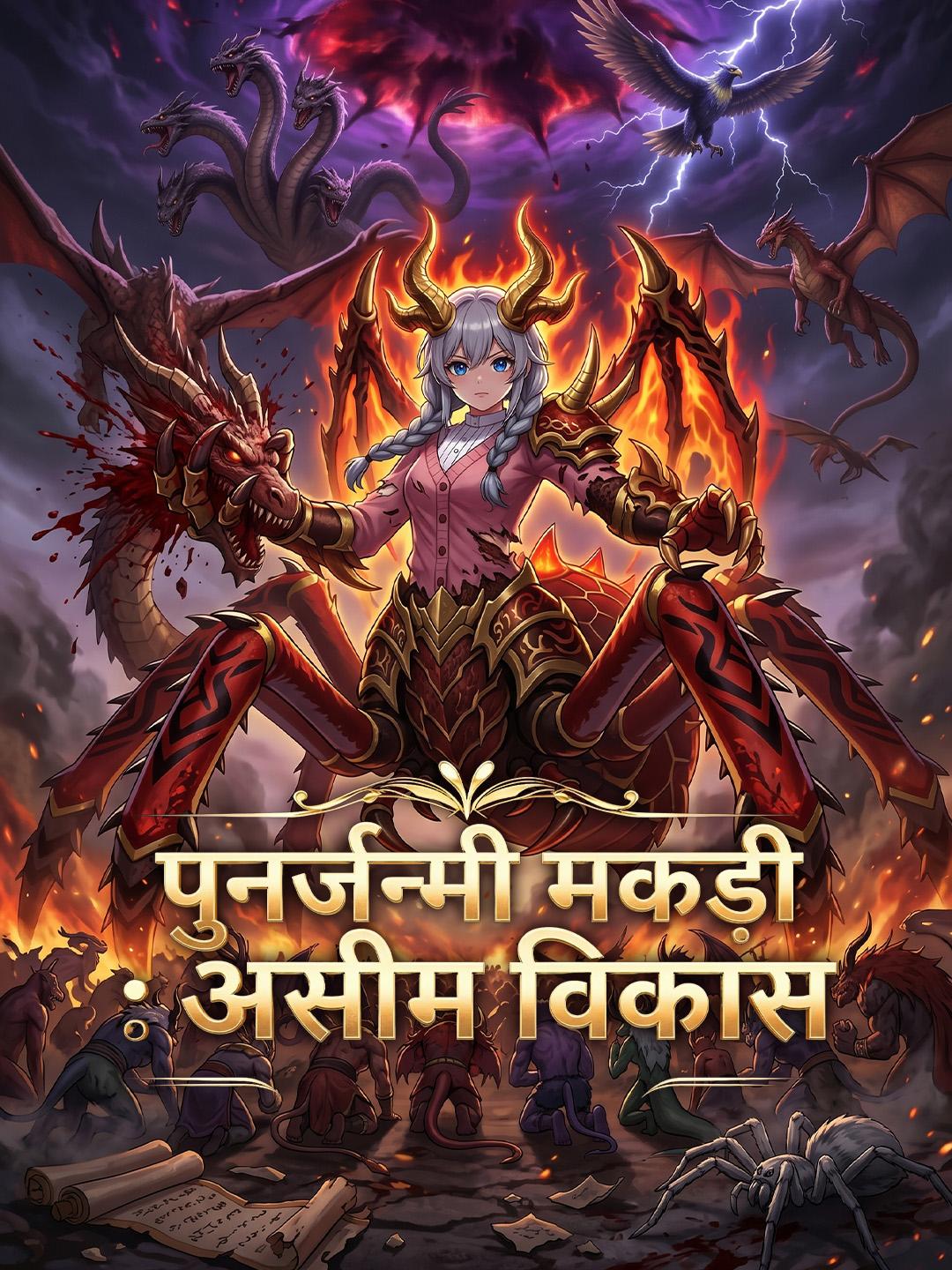 पुनर्जन्मी मकड़ी: असीम विकास