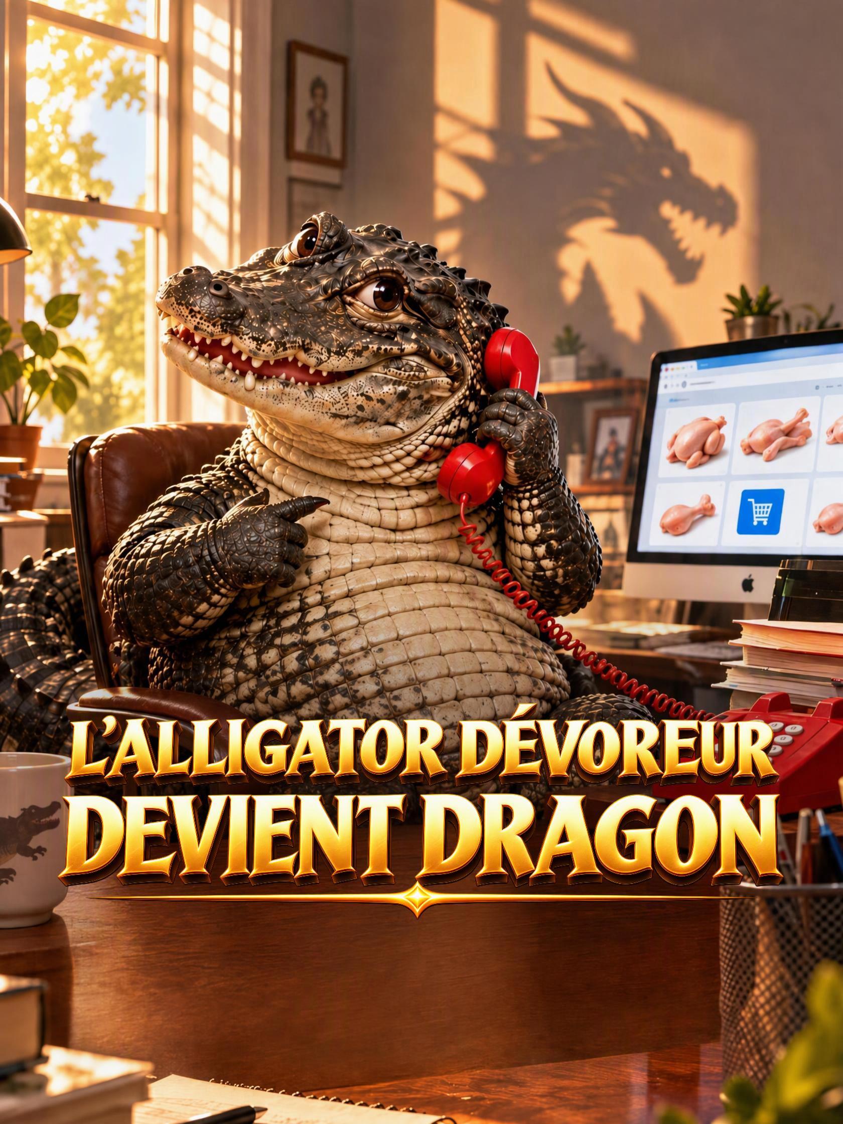 L'ALLIGATOR DÉVOREUR DEVIENT DRAGON
