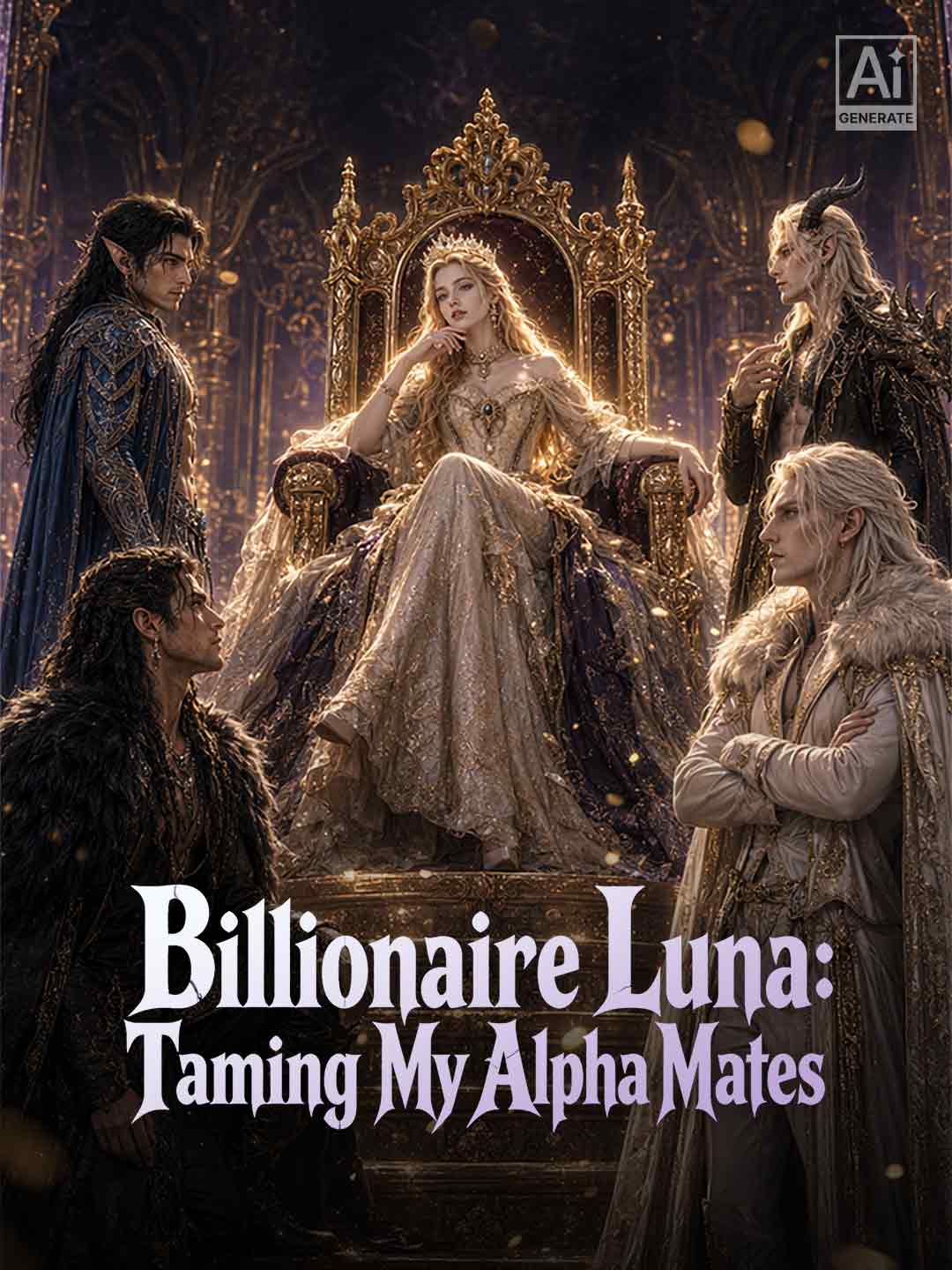Billionaire Luna: Taming My Alpha Mates