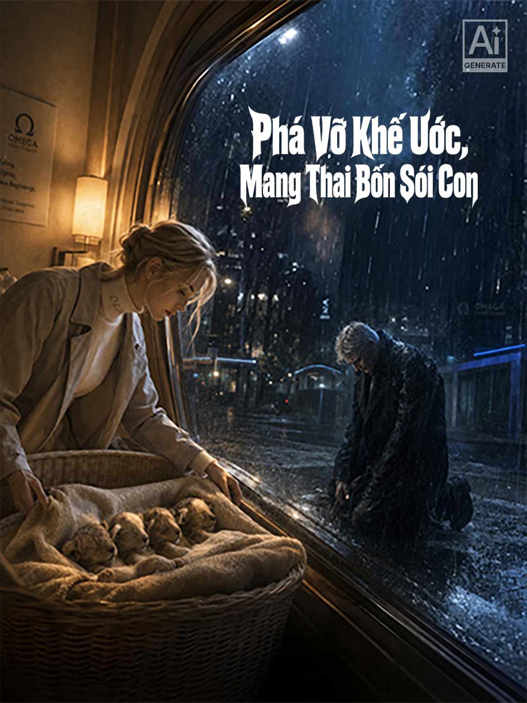 Phá Vỡ Khế Ước, Mang Thai Bốn Sói Con