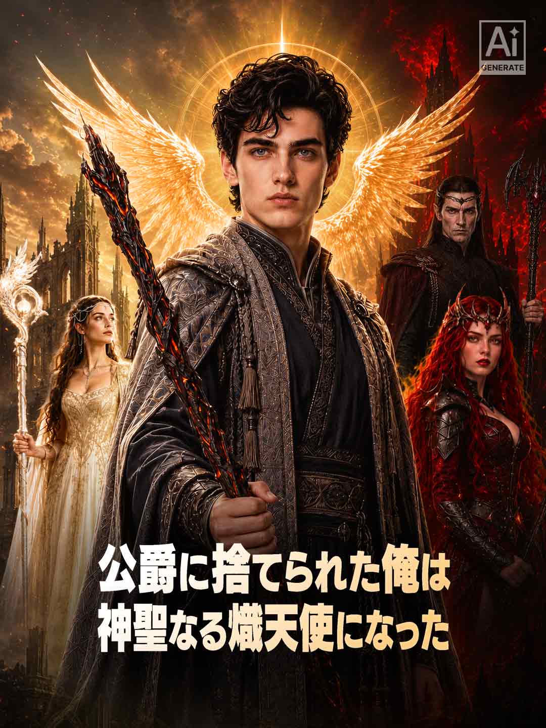公爵に捨てられた俺は神聖なる熾天使になった