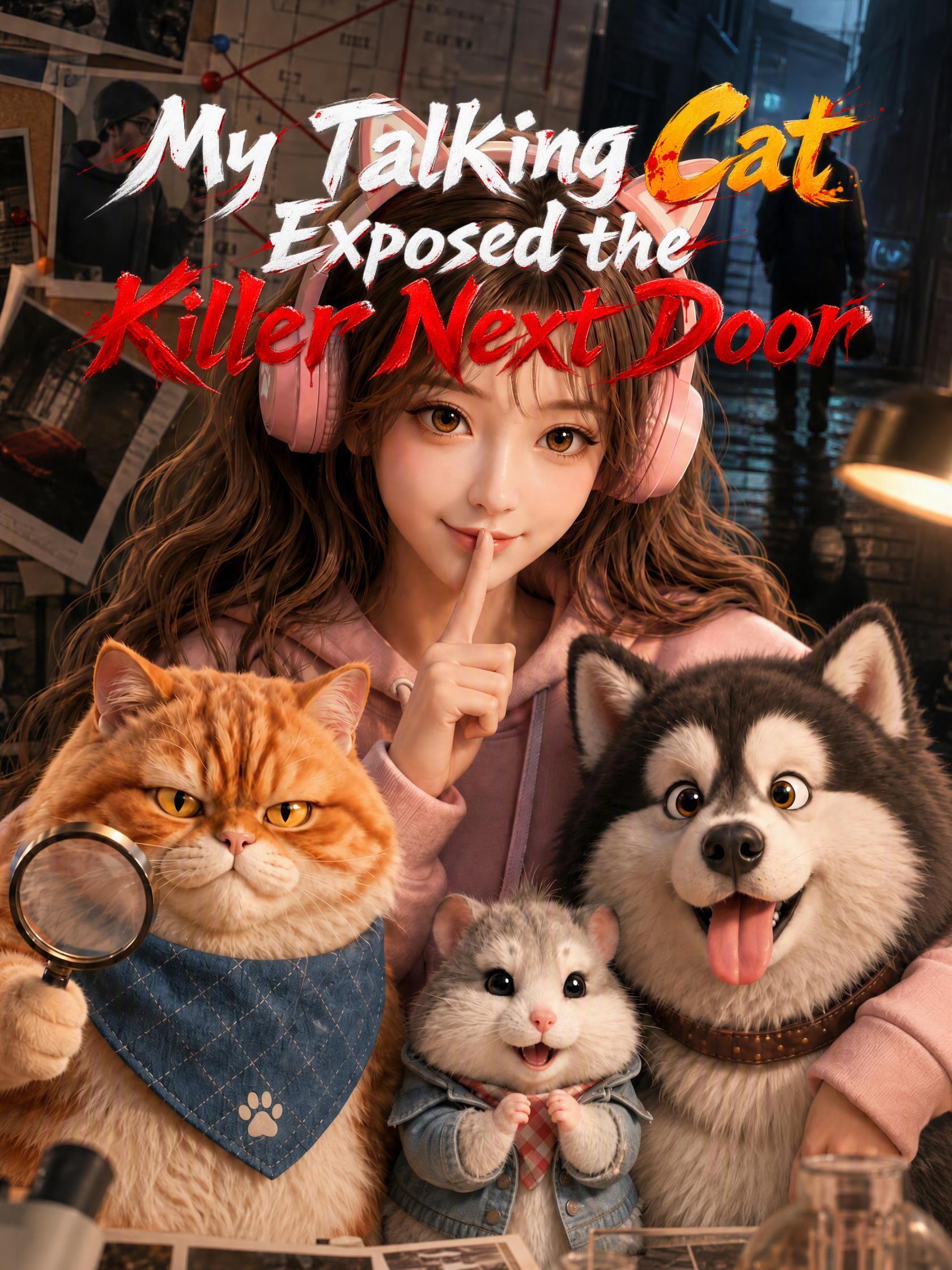 My Talking Cat Exposed the Killer Next Door
