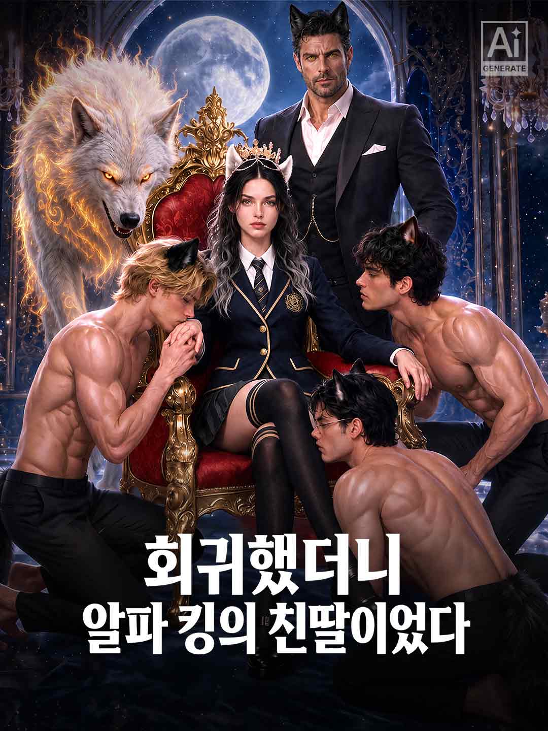 회귀했더니 알파 킹의 친딸이었다
