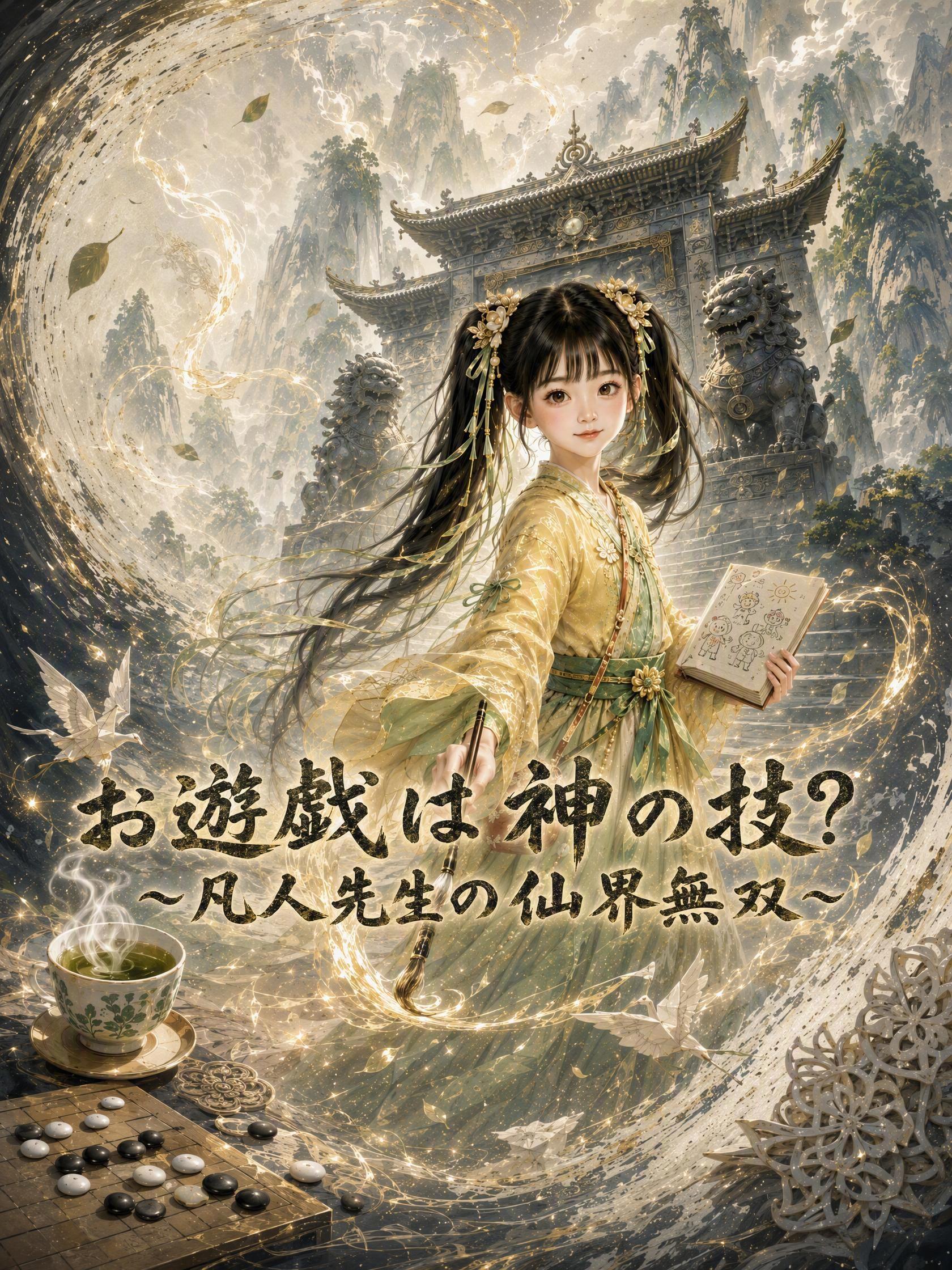お遊戯は神の技？～凡人先生の仙界無双～