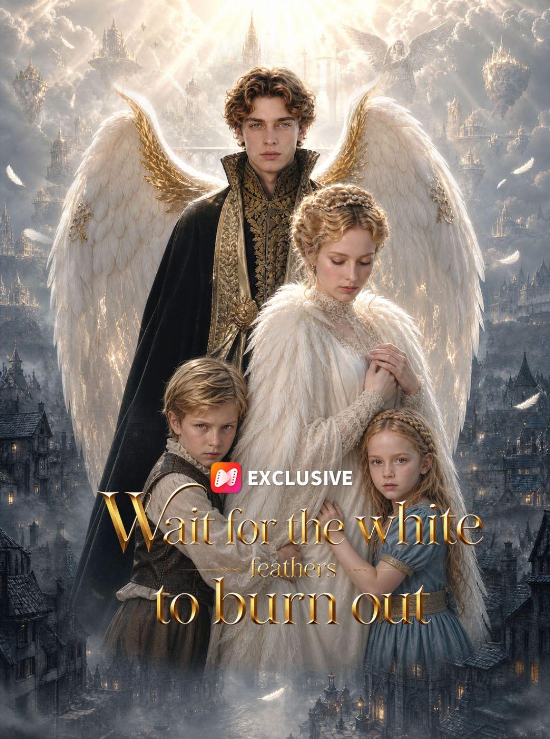 Wait for the white feathers to burn out
