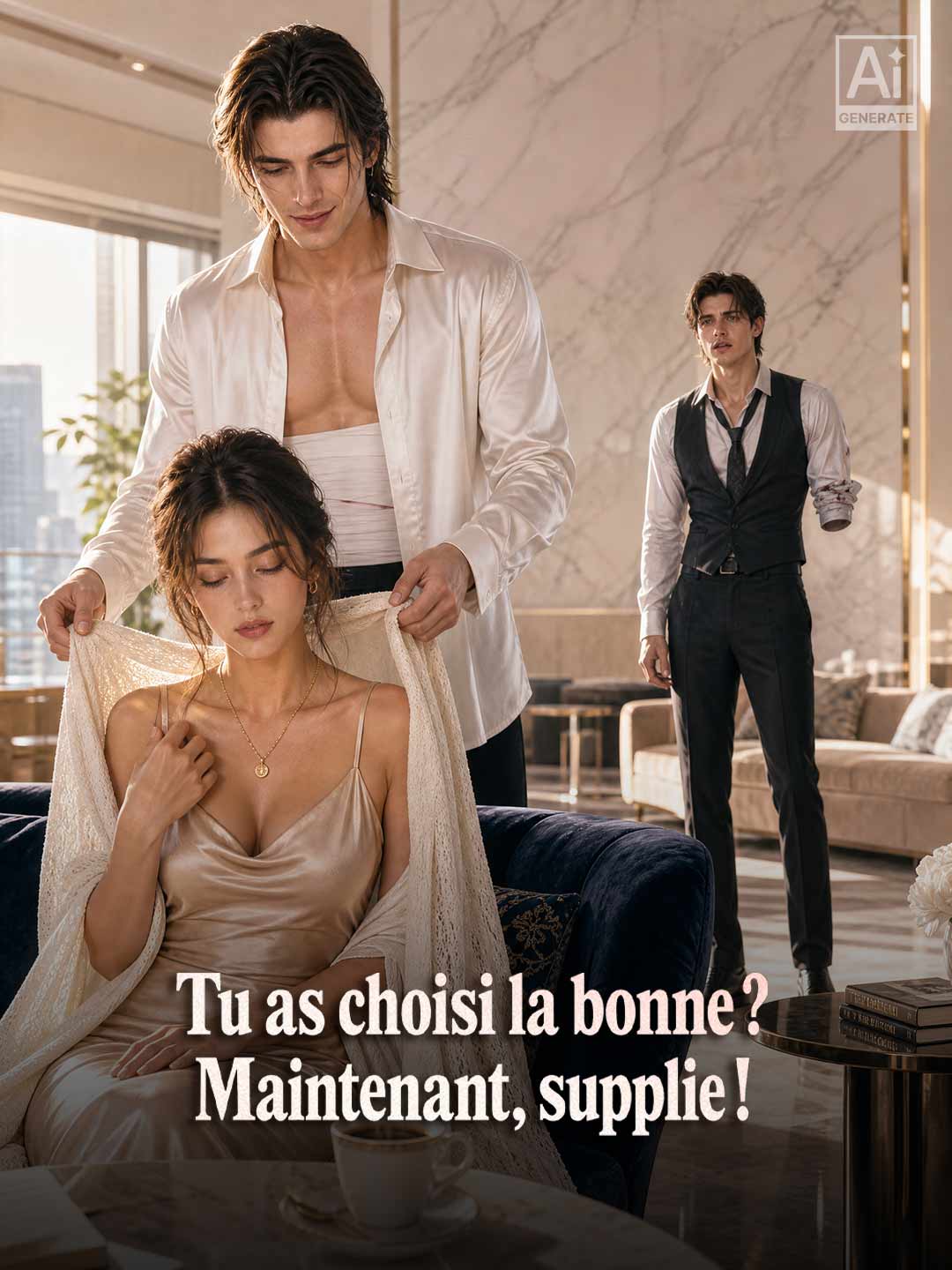 Tu as choisi la bonne ? Maintenant, supplie !