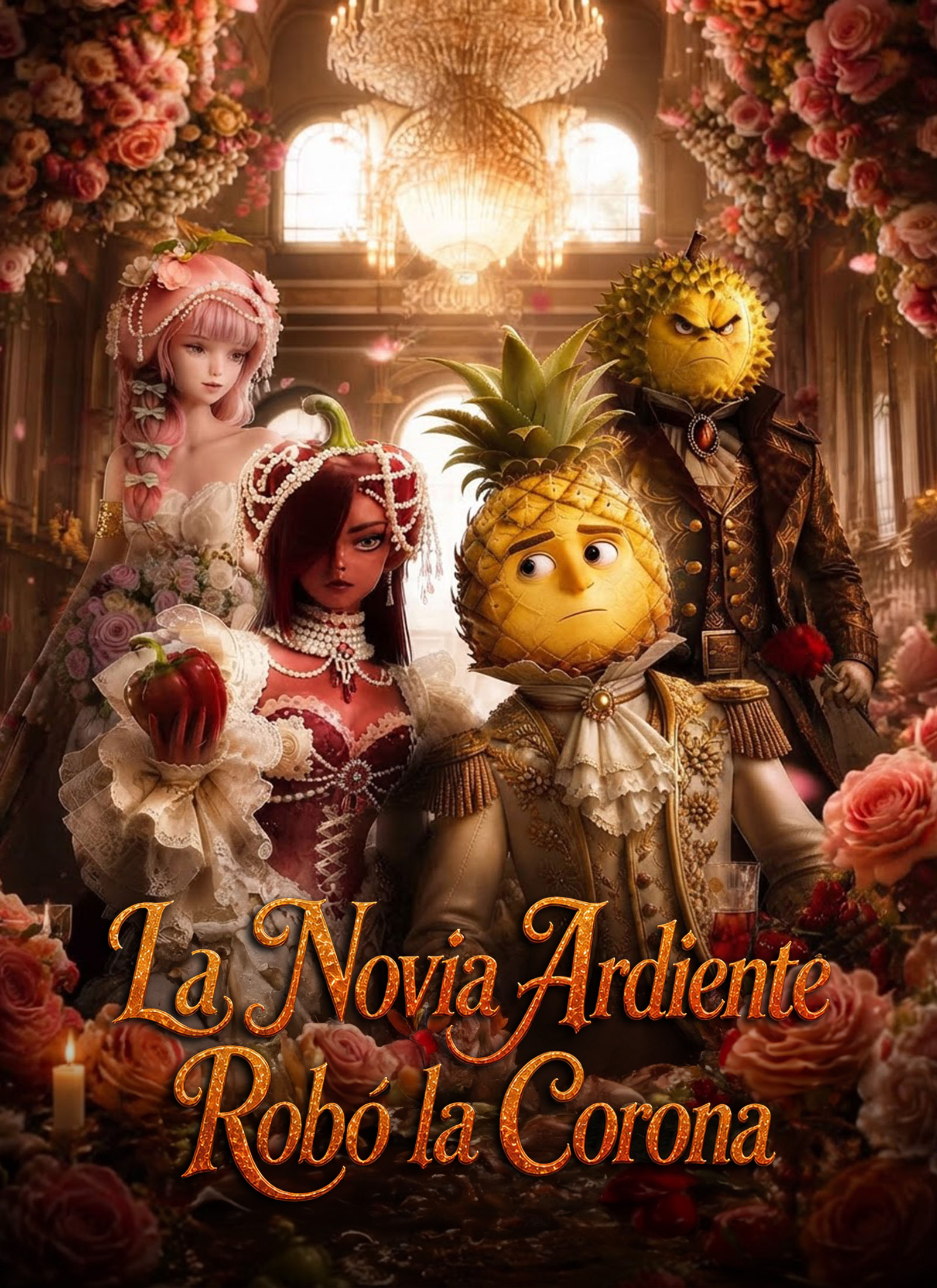 La Novia Ardiente Robó la Corona