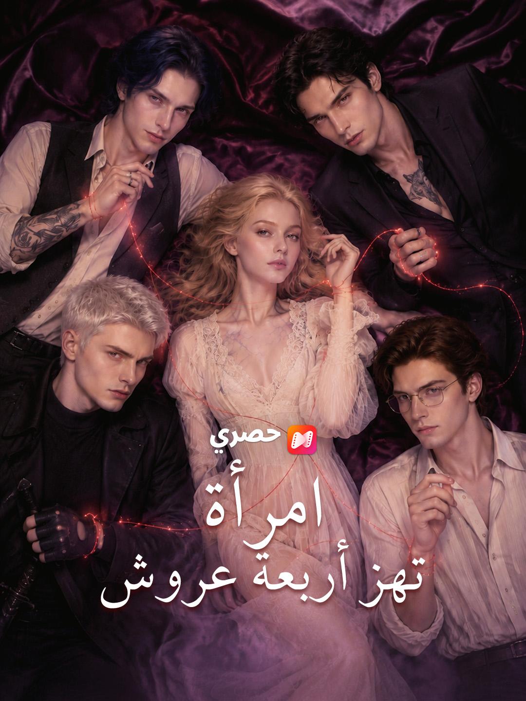 امرأة تهز أربعة عروش