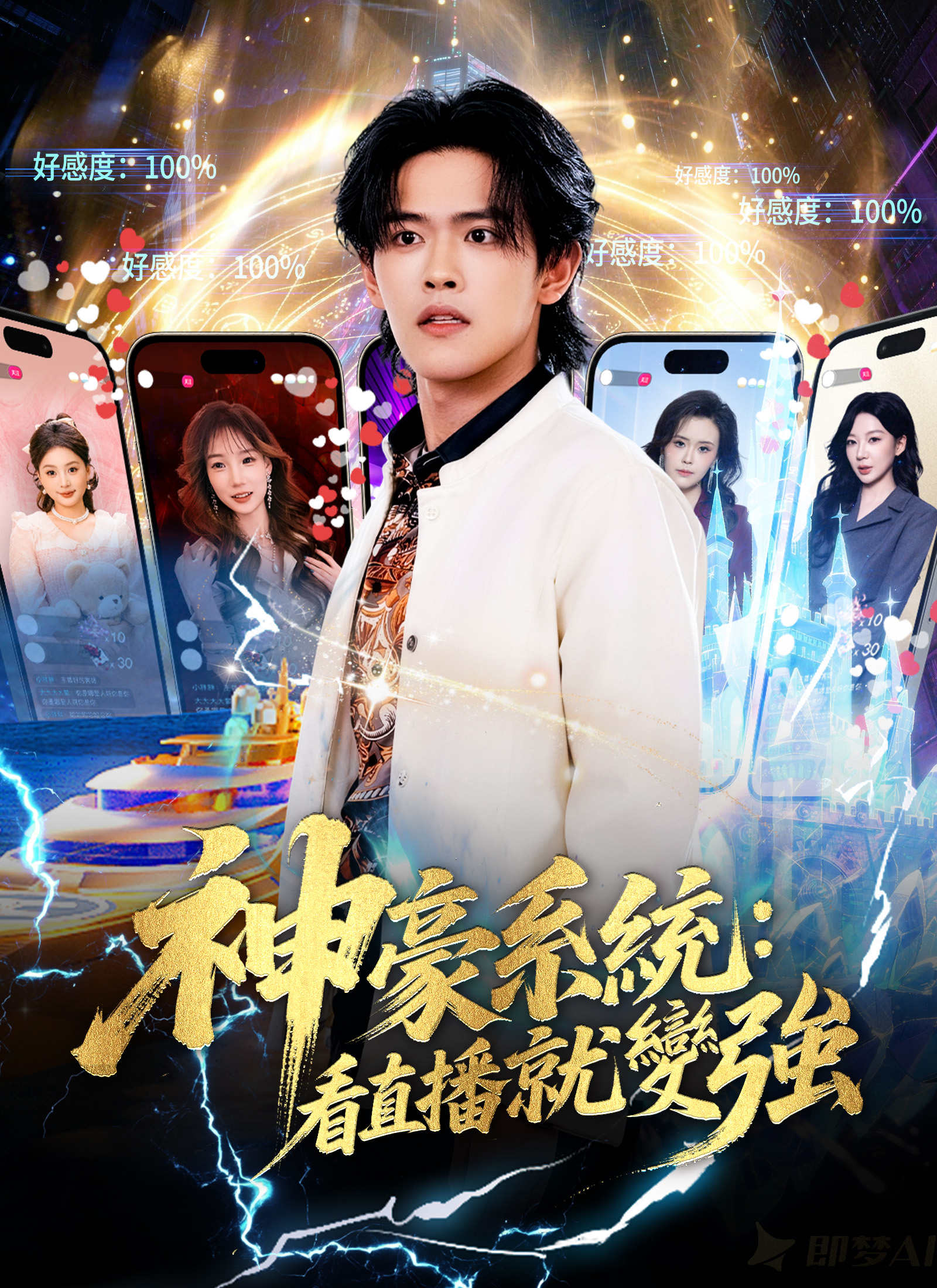 神豪系統:看直播就變強