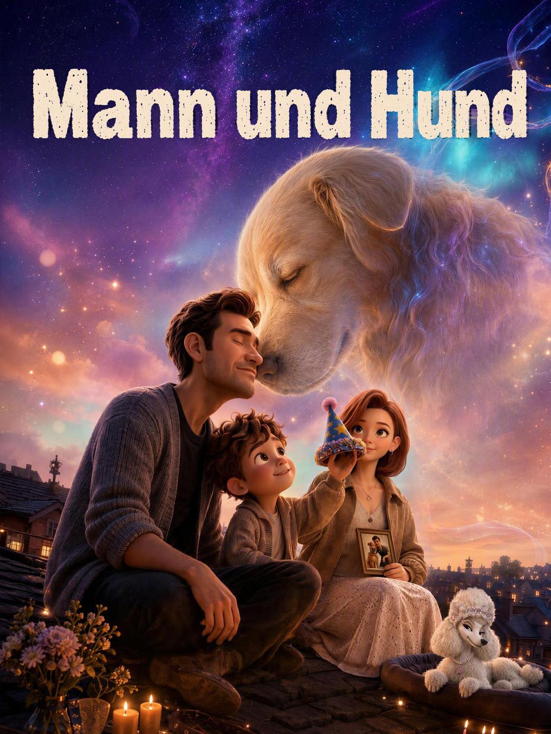Mann und Hund