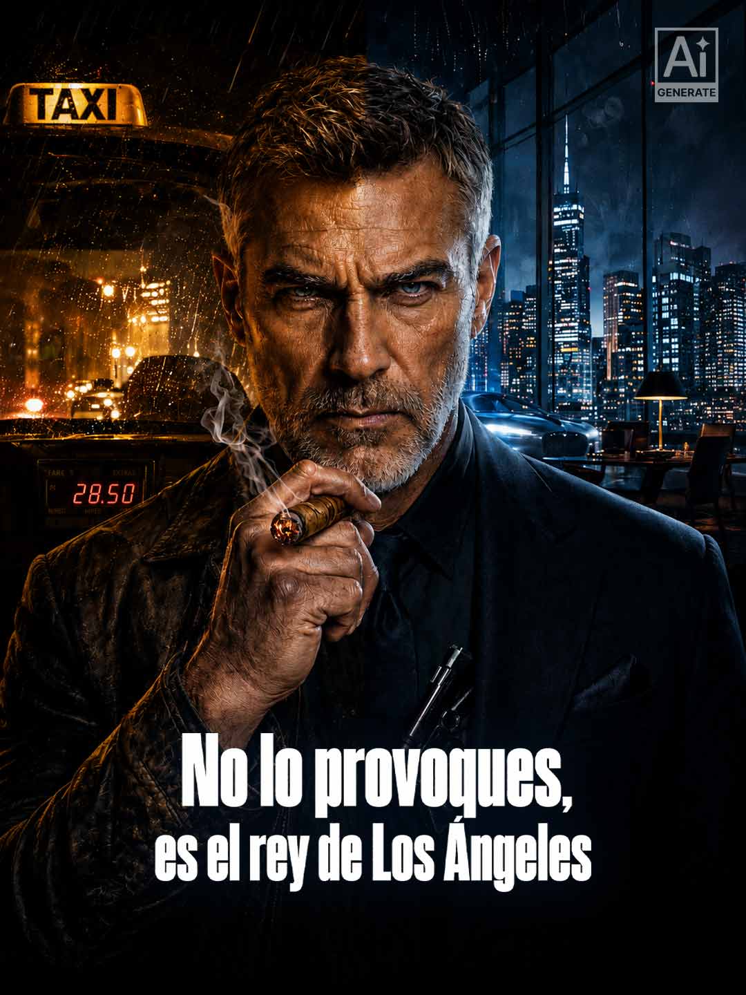 No lo provoques, es el rey de Los Ángeles