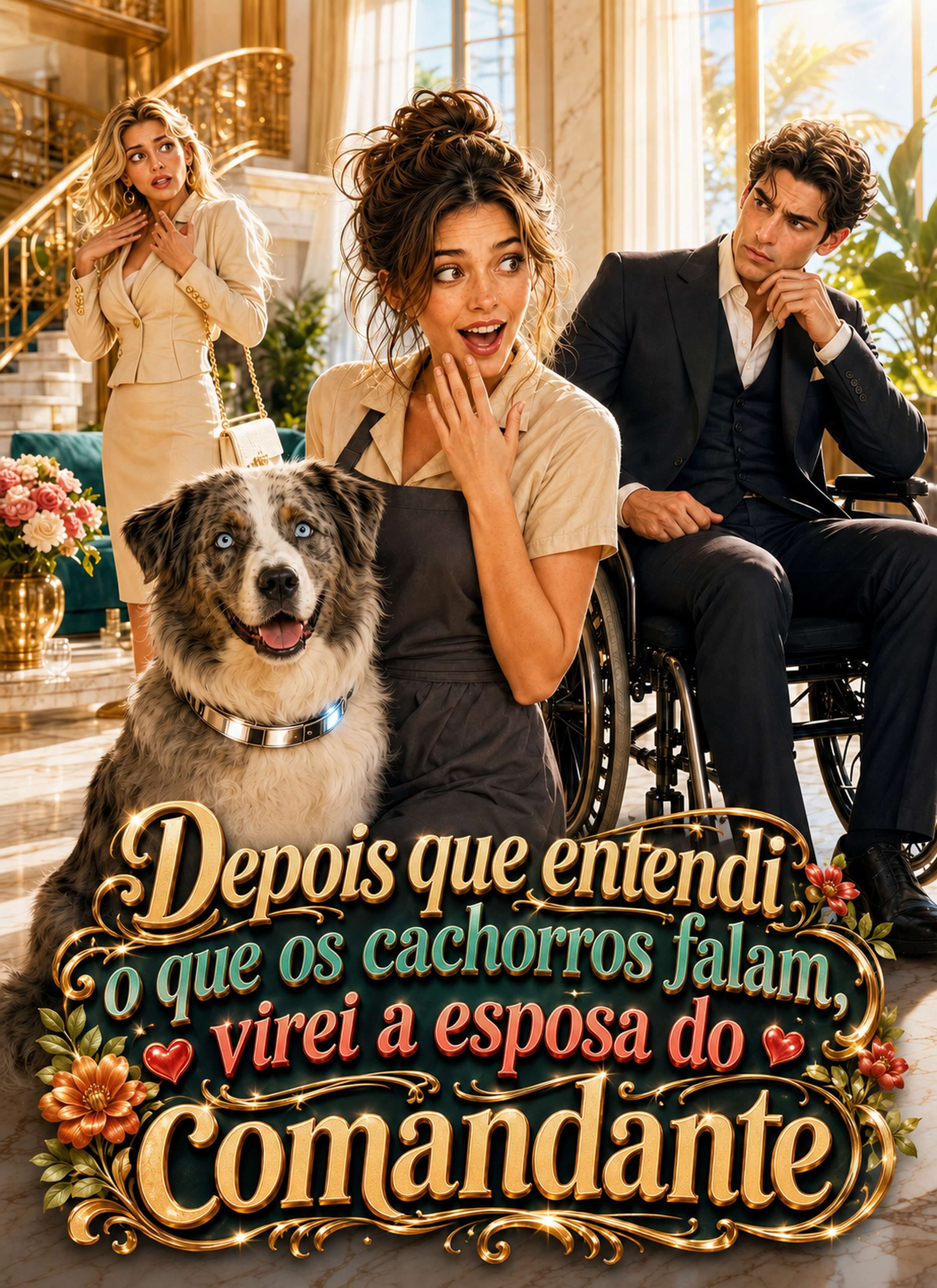 Depois que entendi o que os cachorros falam, virei a esposa do comandante