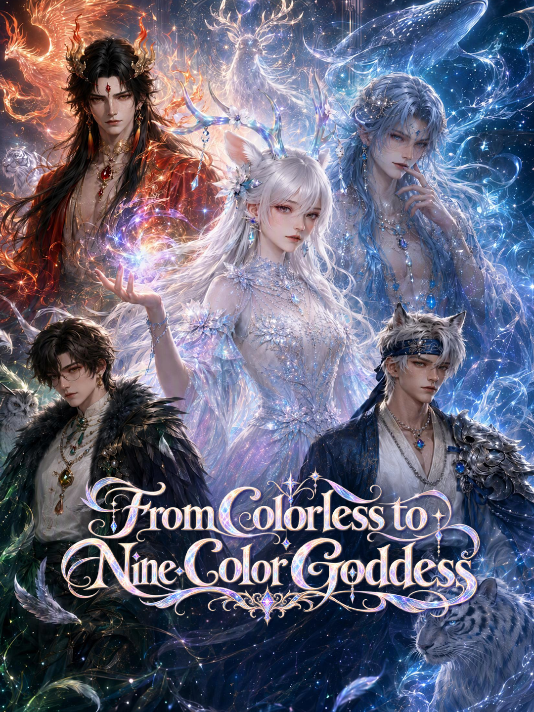 From Colorless to Nine-Color Goddess