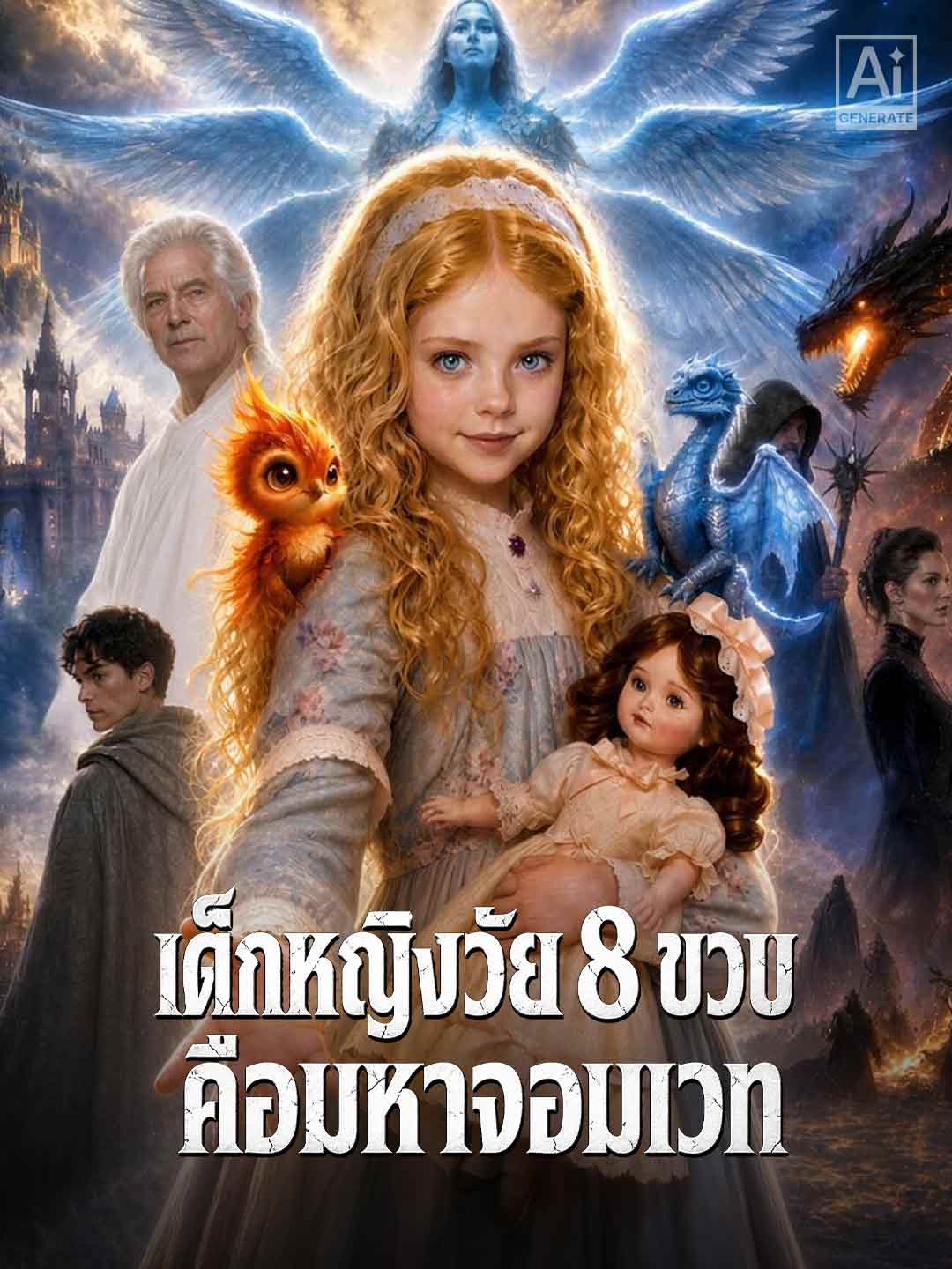 เด็กหญิงวัย 8 ขวบคือมหาจอมเวท