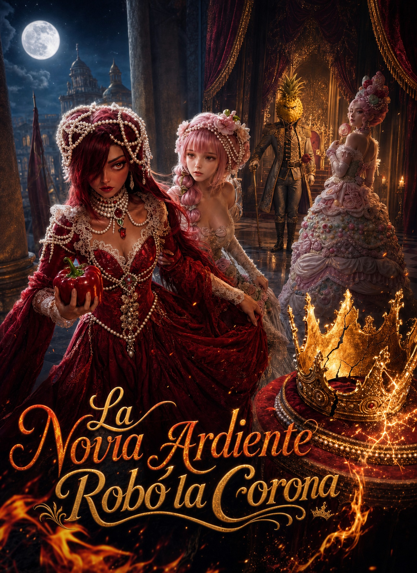 La Novia Ardiente Robó la Corona