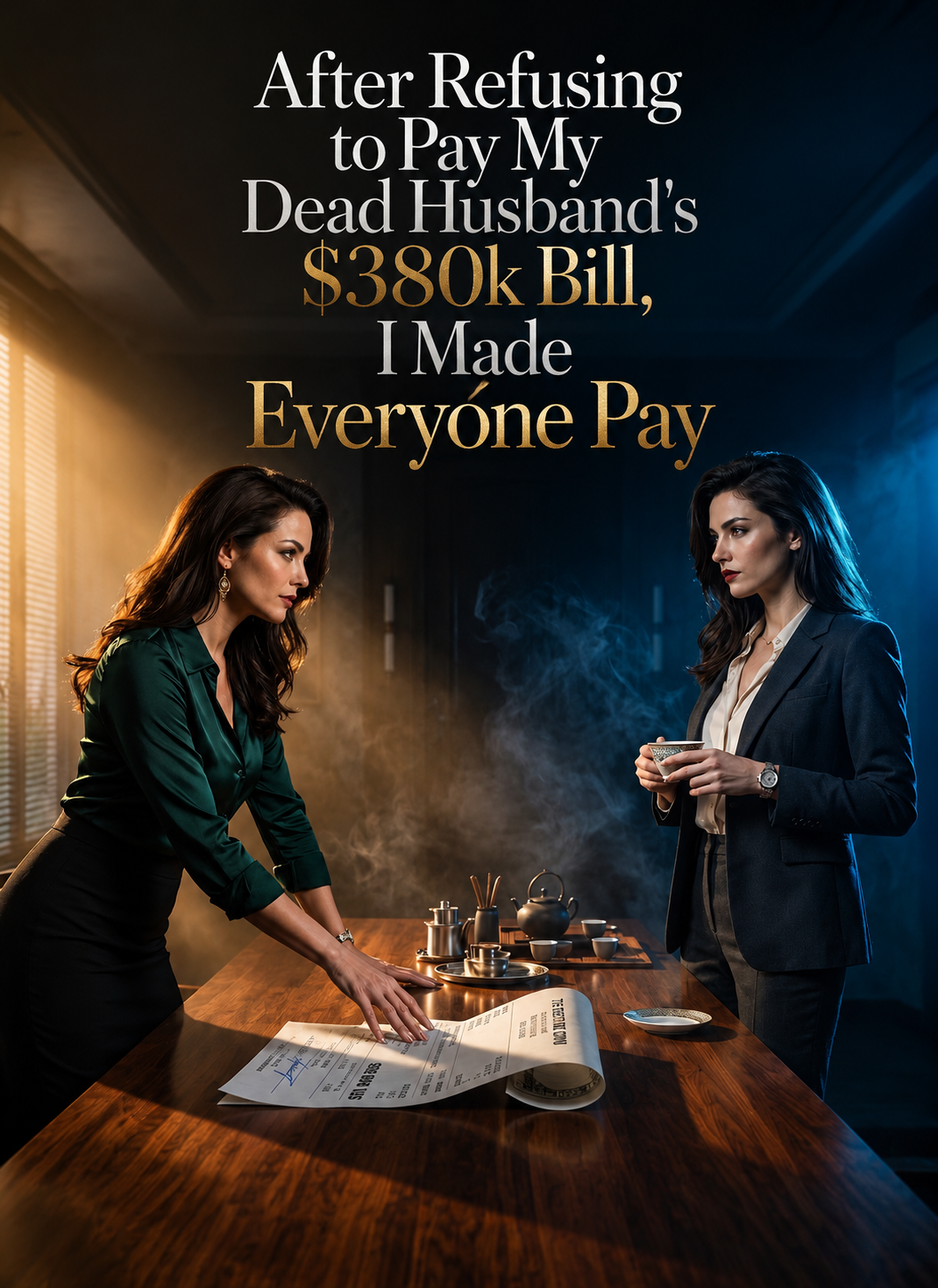 After Refusing to Pay My Dead Husband's $380k Bill, I Made Everyone Pay