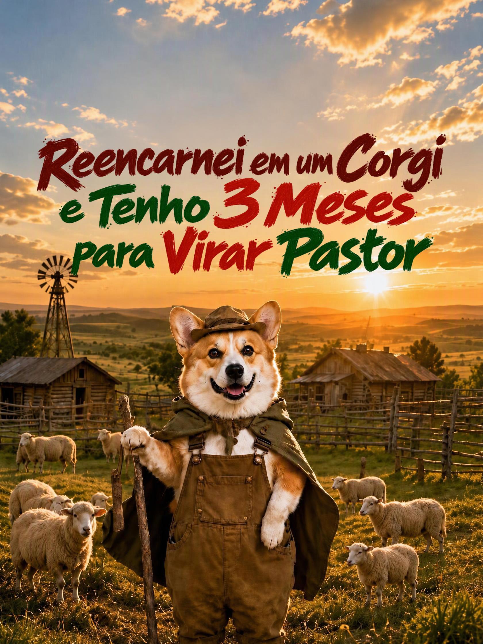 Reencarnei em um Corgi e Tenho 3 Meses para Virar Pastor