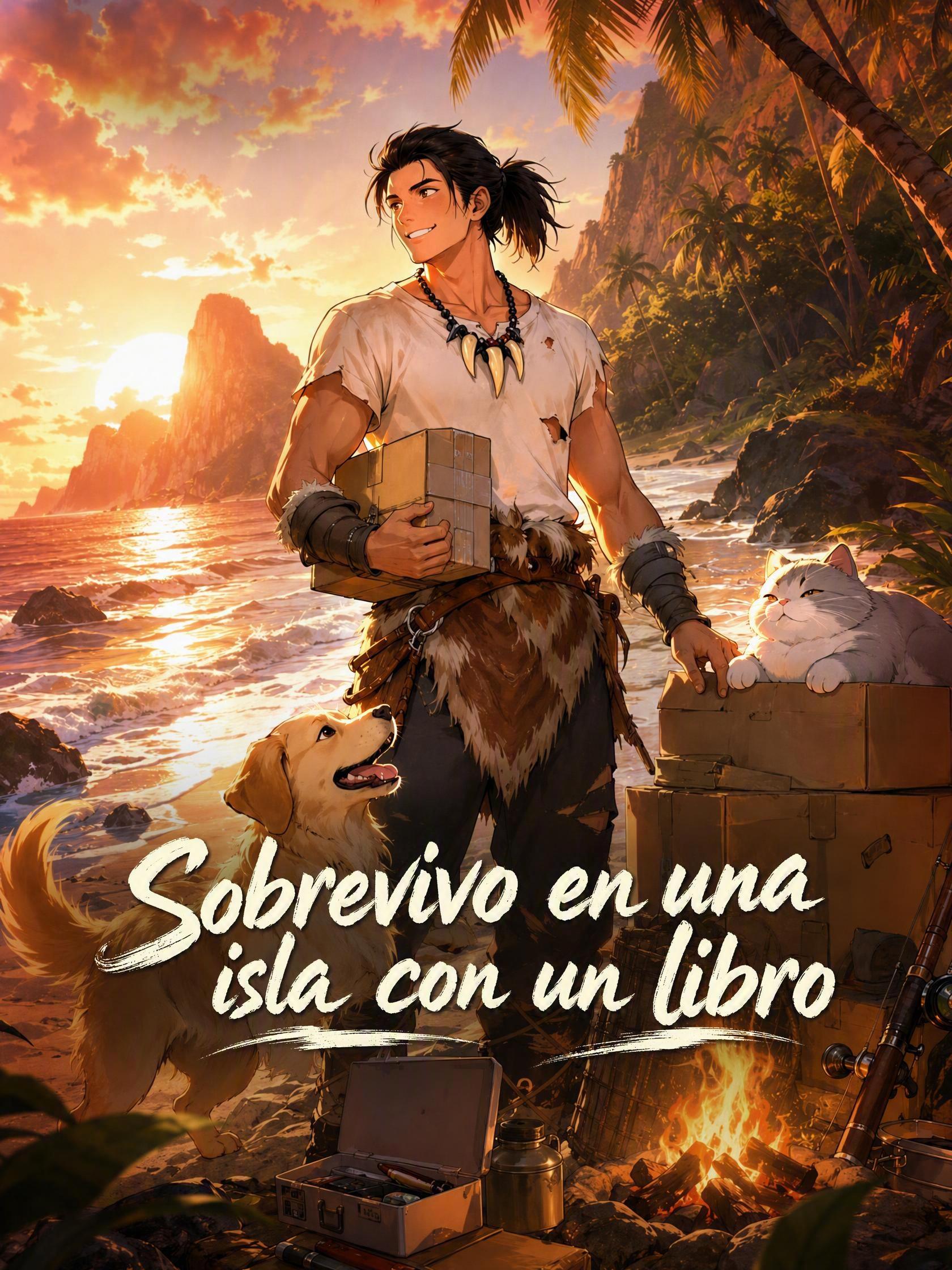 Sobrevivo en una isla con un libro