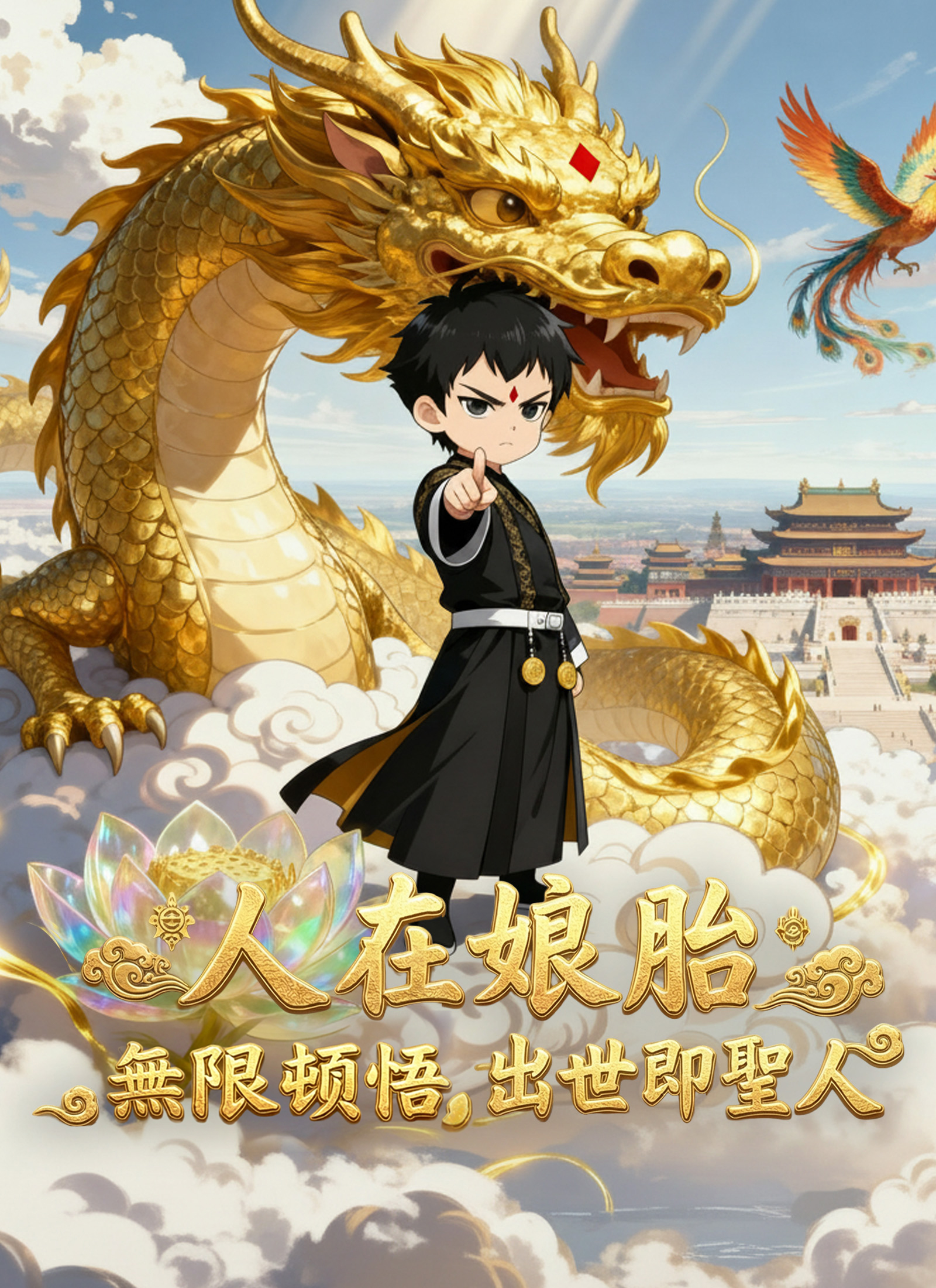 人在娘胎:無限頓悟,出世即聖人