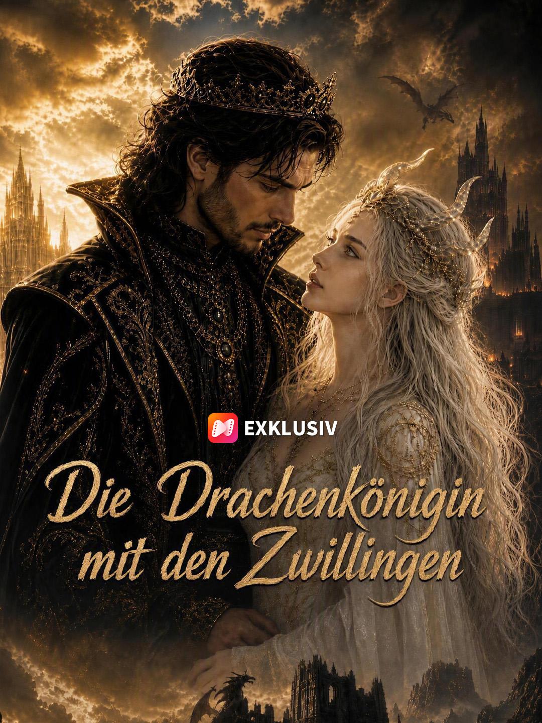 Die Drachenkönigin mit den Zwillingen