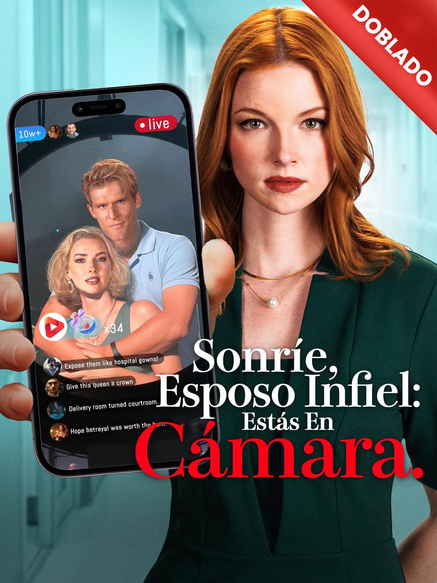 [Doblado]Sonríe, esposo infiel: estás en cámara.