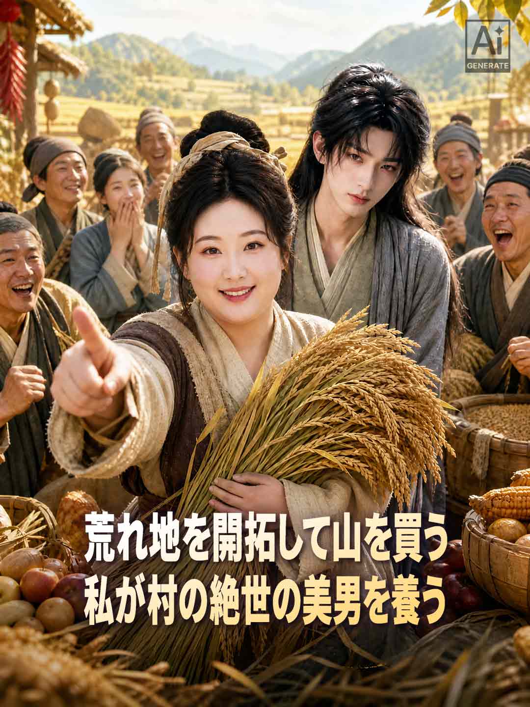荒れ地を開拓して山を買う 私が村の絶世の美男を養う