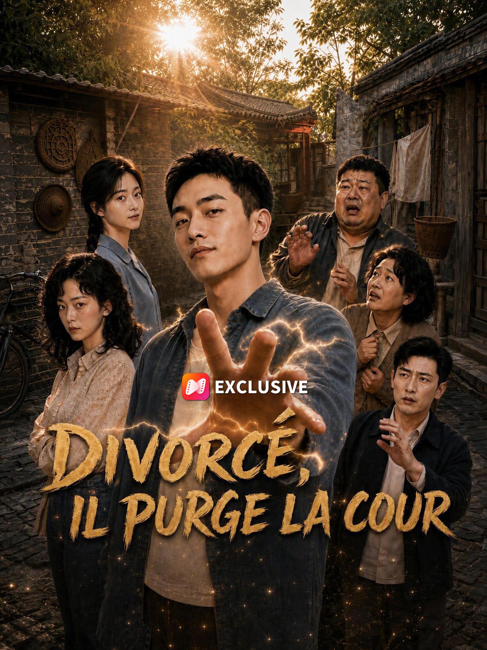DIVORCÉ, IL PURGE LA COUR
