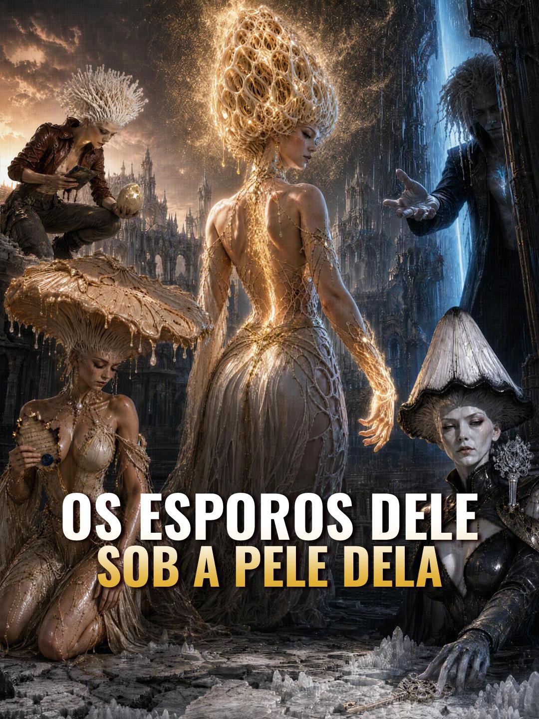 Os Esporos Dele Sob A Pele Dela