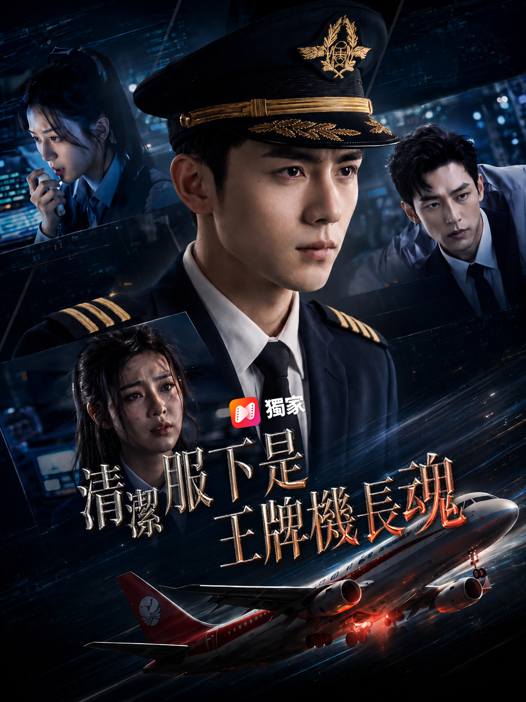 清潔服下是王牌機長魂