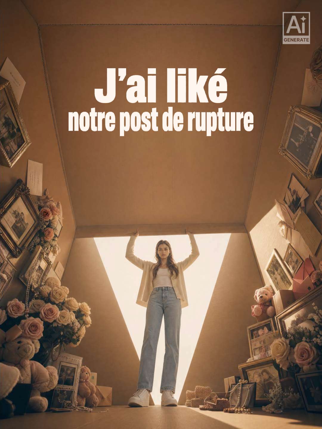 J'ai liké notre post de rupture