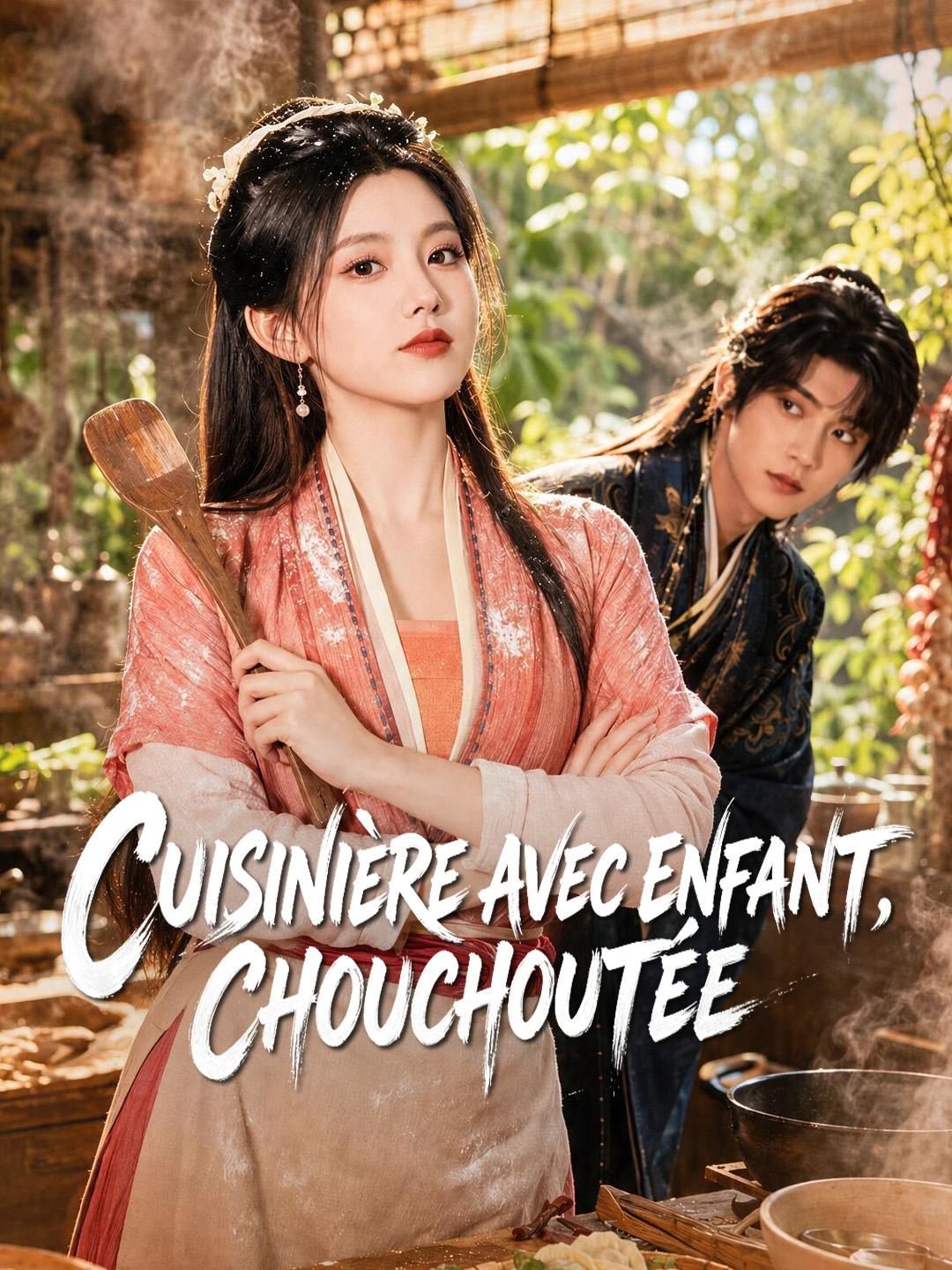 CUISINIÈRE AVEC ENFANT, CHOUCHOUTÉE
