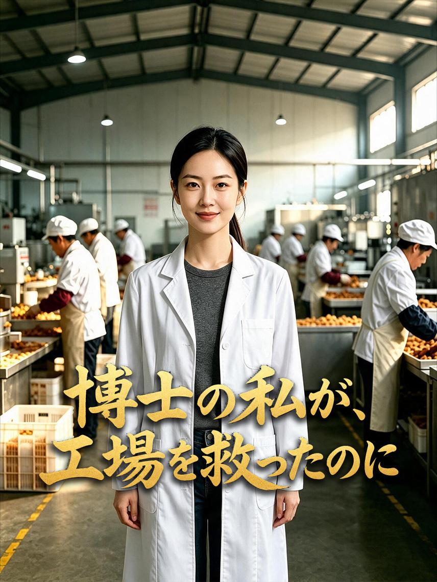 博士の私が、工場を救ったのに