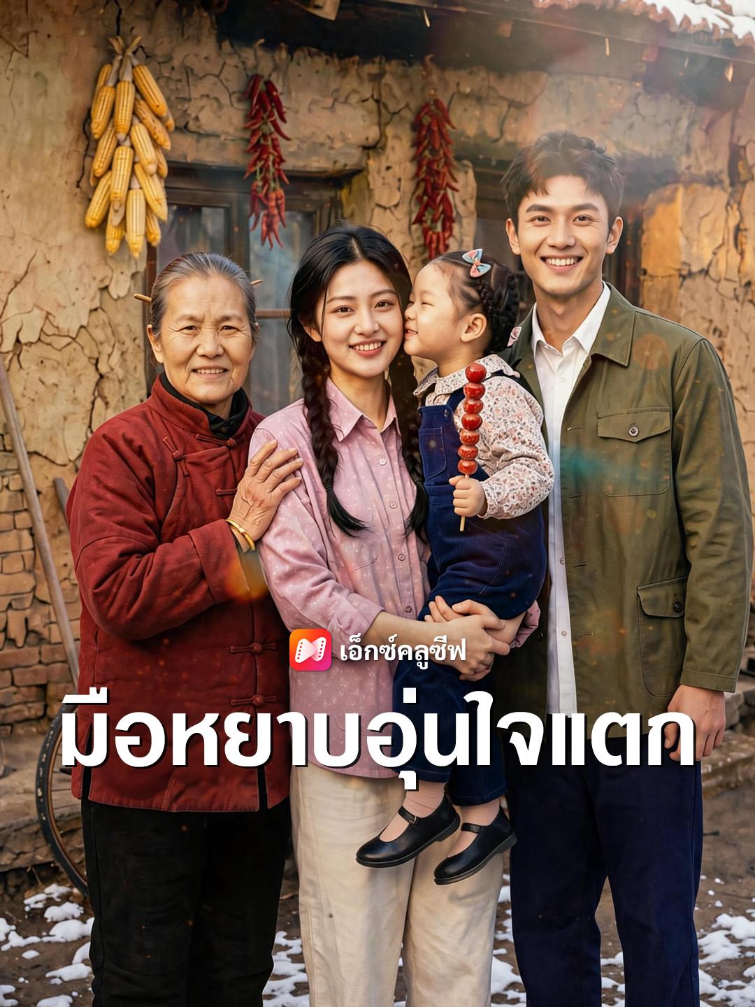 มือหยาบอุ่นใจแตก